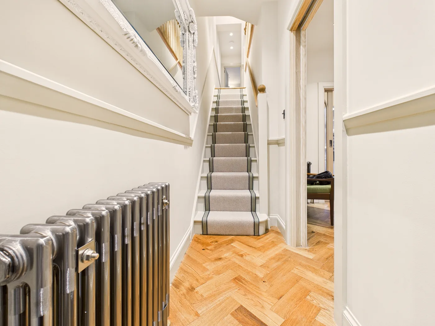 Entrance hall after the works
