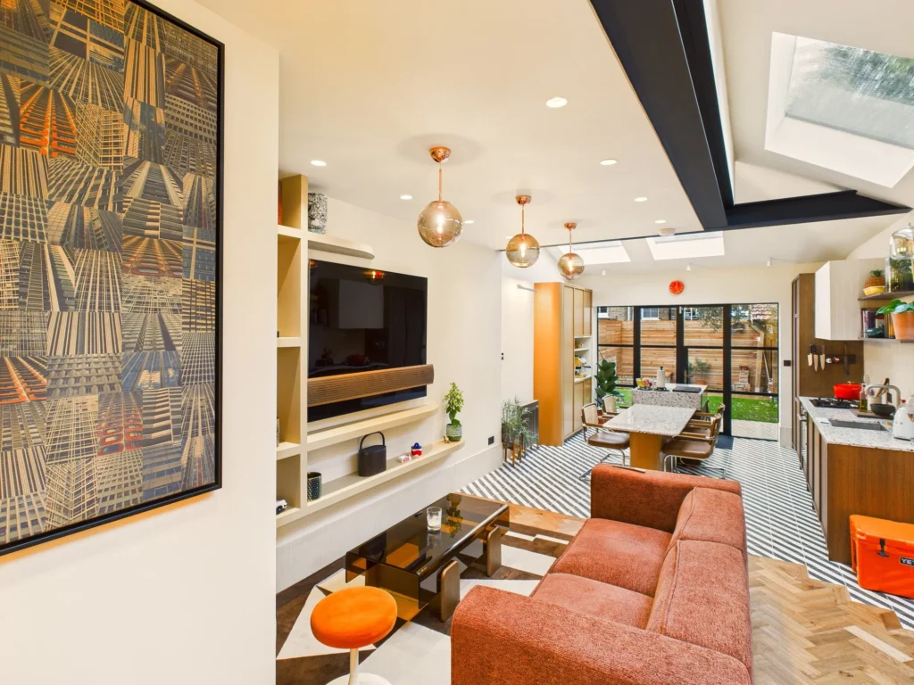 Bow, London: wraparound extension