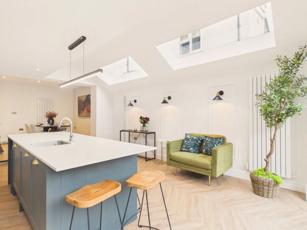 Kensal Rise, London: wraparound extension